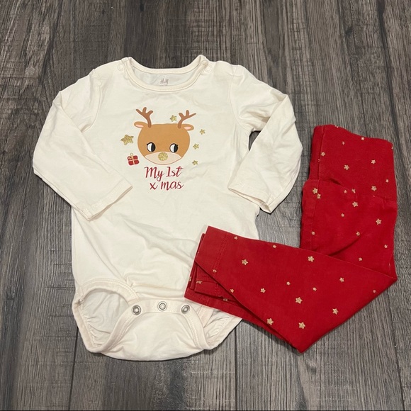 H&M Other - H&M My 1st Christmas Outfit